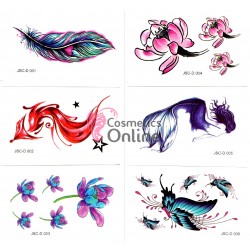 Tatuaje temporare pentru corp, set 6 bucati Cod TAT002